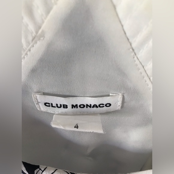 Club Monaco Silk Floral Cut Out Dress - Picture 6 of 6